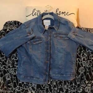 Jean Jacket- Social Standard by Sanctuary-Size XL Nice stretch to material
